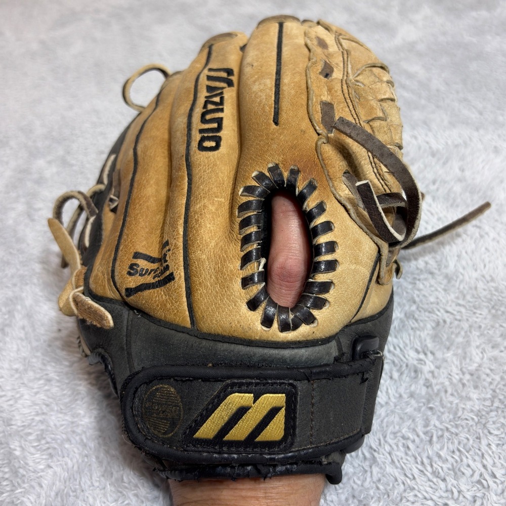 Mizuno Baseball Glove Youth 11 Inch Tan Black MMX 110P Ballpark Series RHT